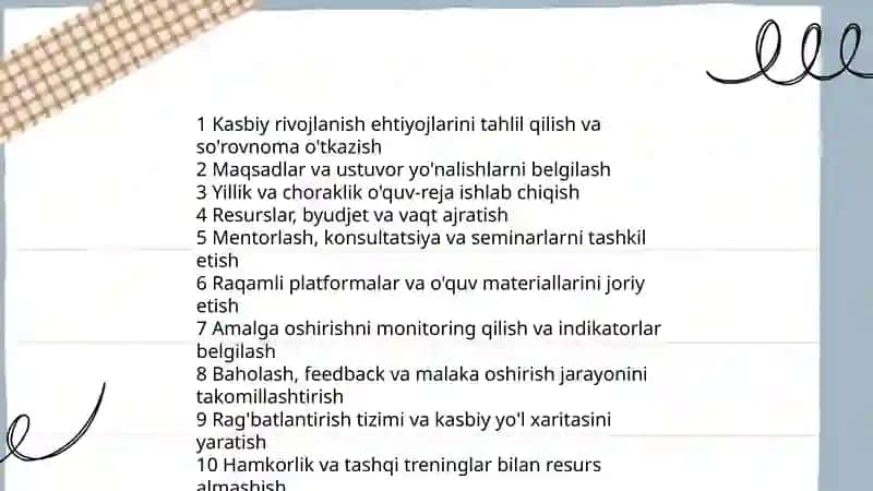 Pedagoglarning kasbiy faolligini oshirishda rahbarning vazifalari 4