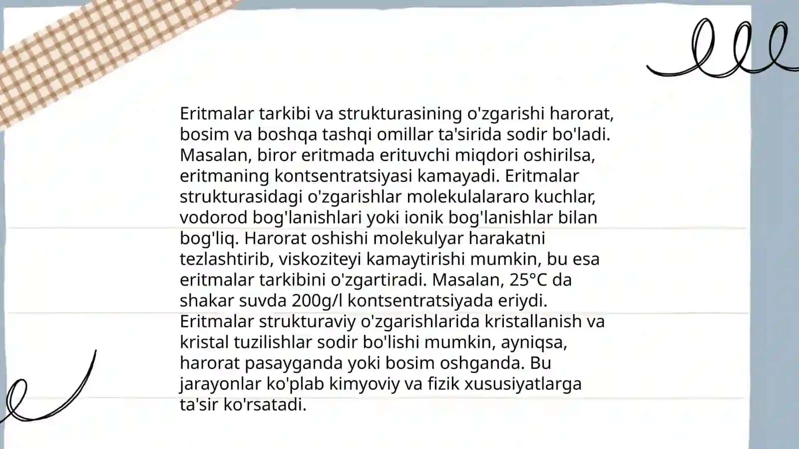 Yuqori molekulyar birikmalar eritmalarning xossalari. Qonning realogik xossalari 4