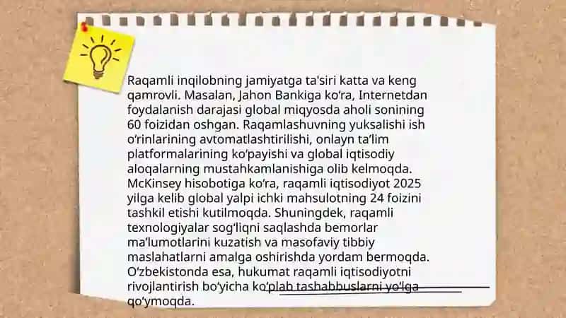 Axborot asrining o'ziga xos xususiyatlari 4