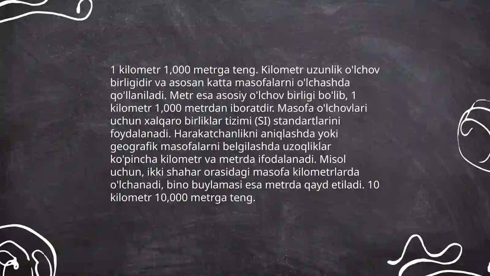 Uzunlik va yuza o'lchov birliklari.Massa va sig'im o'lchov birliklari.Vaqt o'lchov birliklari 4