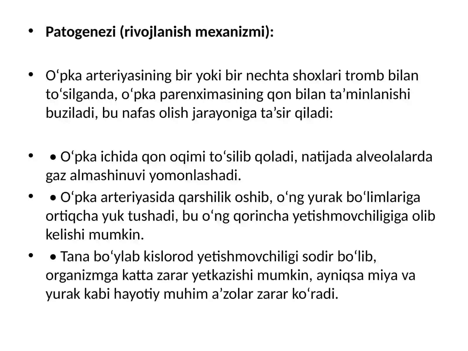O‘pkaarteriyasiTromboemboliyasi 4