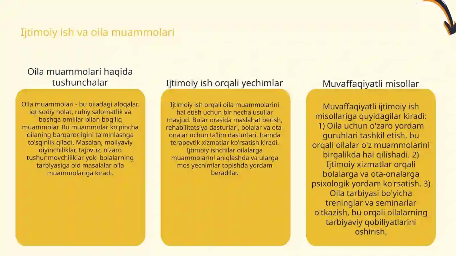 Oila va yoshlar, bolalar bilan ijtimoiy ish 4