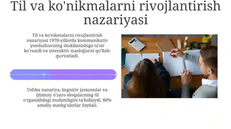 Mashqlar va topshiriqlar til va ko'nikmalarni rivojlantirish 4