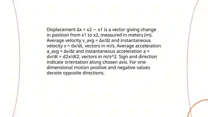 Kinematik equations in mation 4
