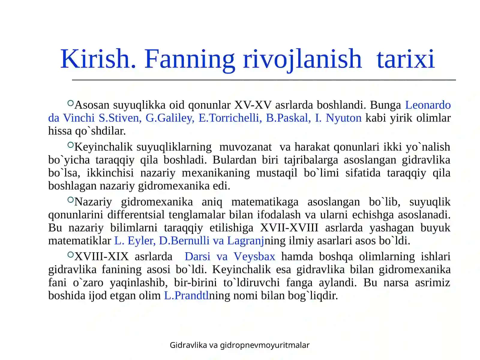 SUYUQLIKNING ASOSIY FIZIK XOSSALARI 4