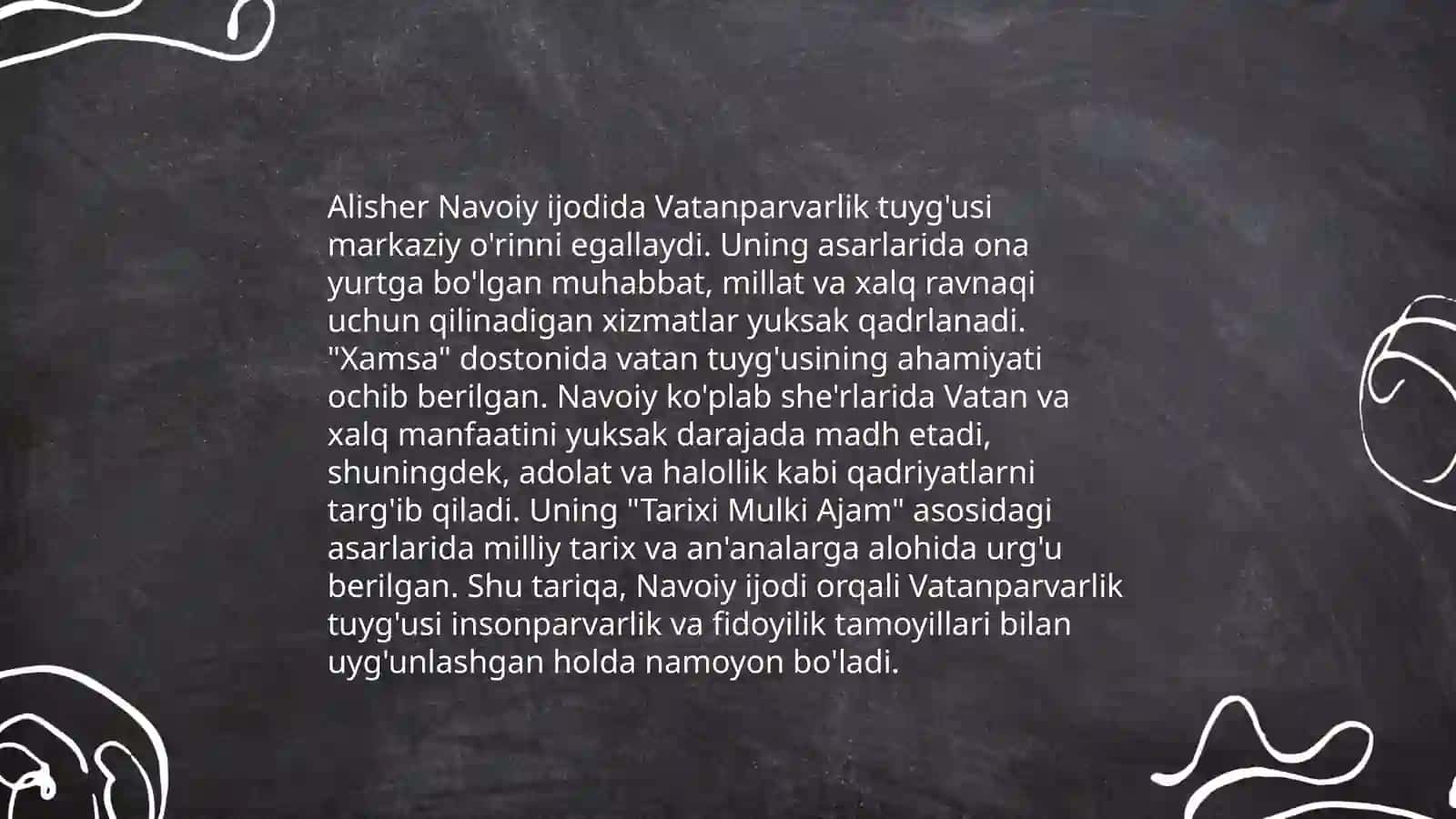 Yuksak maʼnaviyatli yoshlarni tayyorlashda Ôrta Osiyoda Alisher Navoiy ilmiy me'rosining órni 4