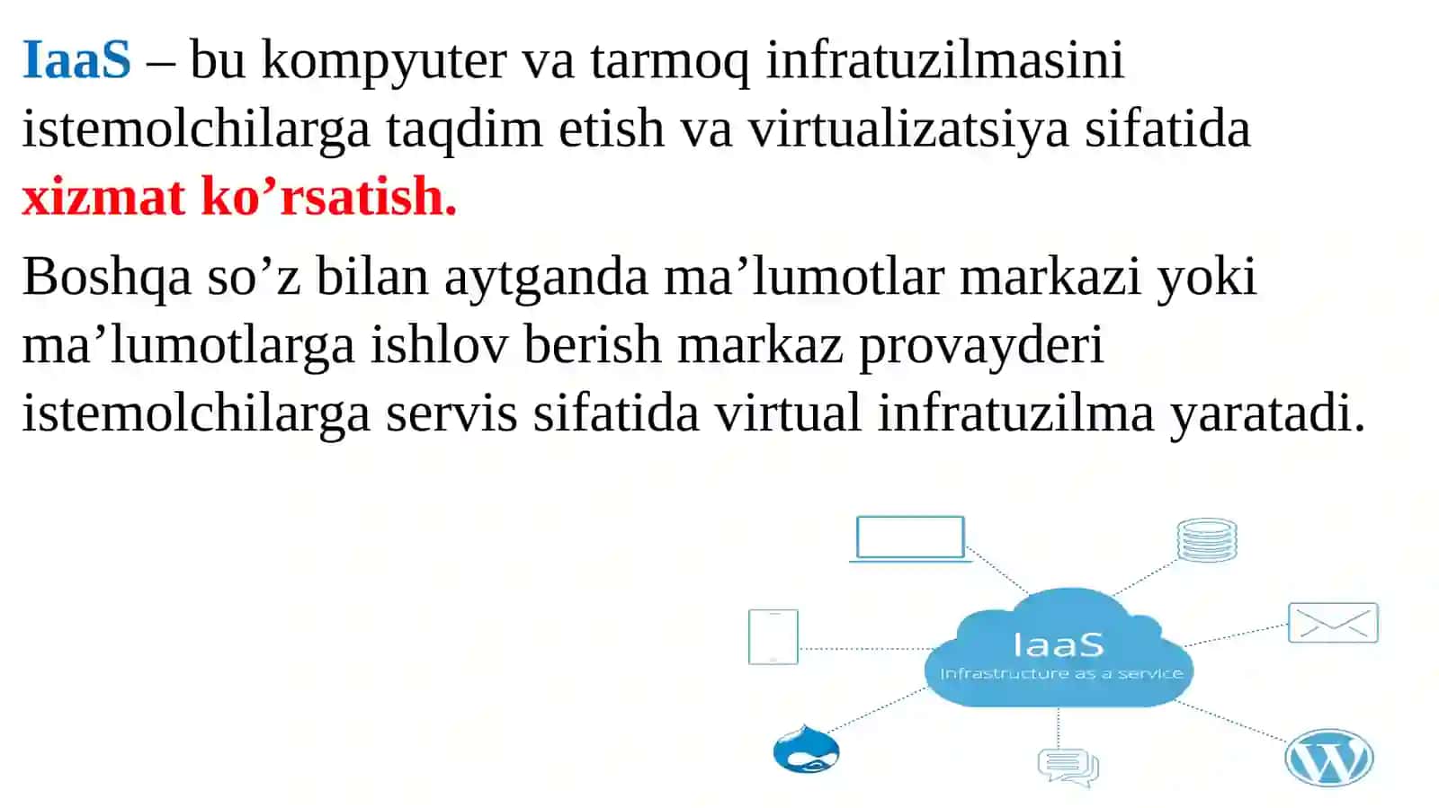 Bulutli texnologiyalarda apparat va dasturiy vositalar ularni qo’llash imkoniyatlari va tadbiq etish.Uskunaviyta’minot(Hardware Security Solutions) 4