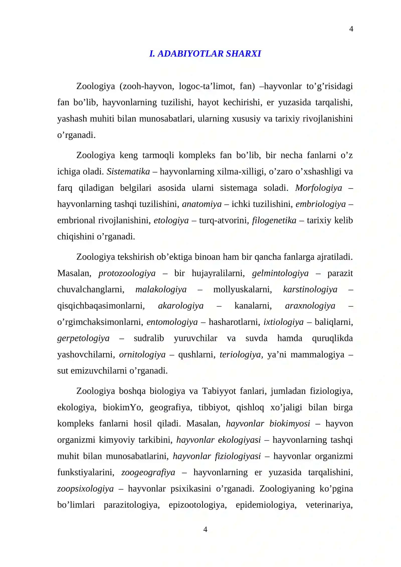 Umurtqali hayvonlar hayotida neobiliya xodisasi va uning biologik ahamiyati 4