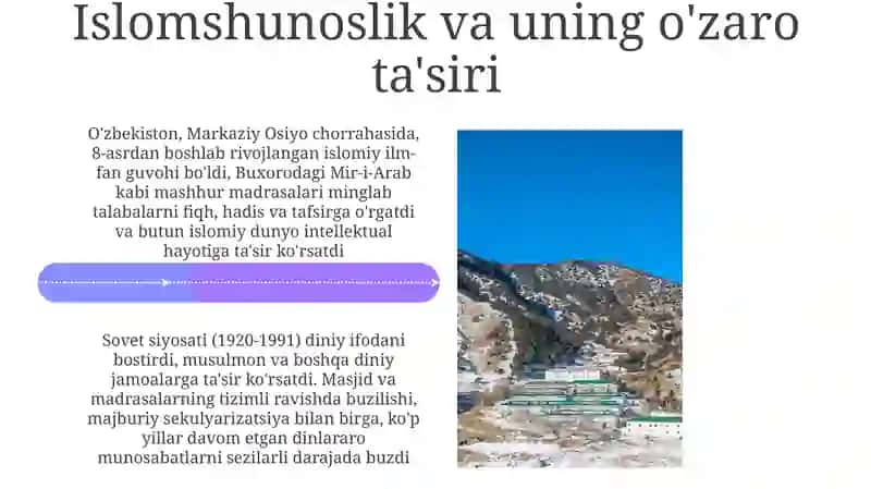 Oʻzbekistonda konfessiyalararo diniy bagʻrikenglikning tarixiy tajribalari 4