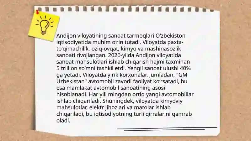 Andijon viloyatiga umumiy iqtisodiy-iqtisodiy tasnif 4