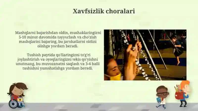 Gimnastika qoshpoyada bajariladigan mashqlar 4