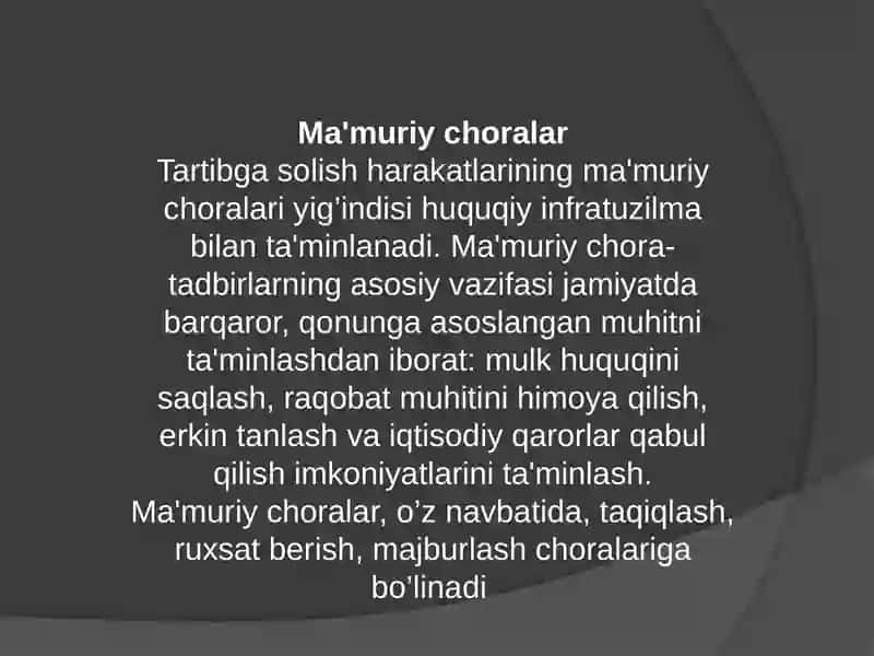 IQTISODIY SIYOSATNI ISHLAB CHIQISH VOSITALARI VA CHEKLOVLAR 4