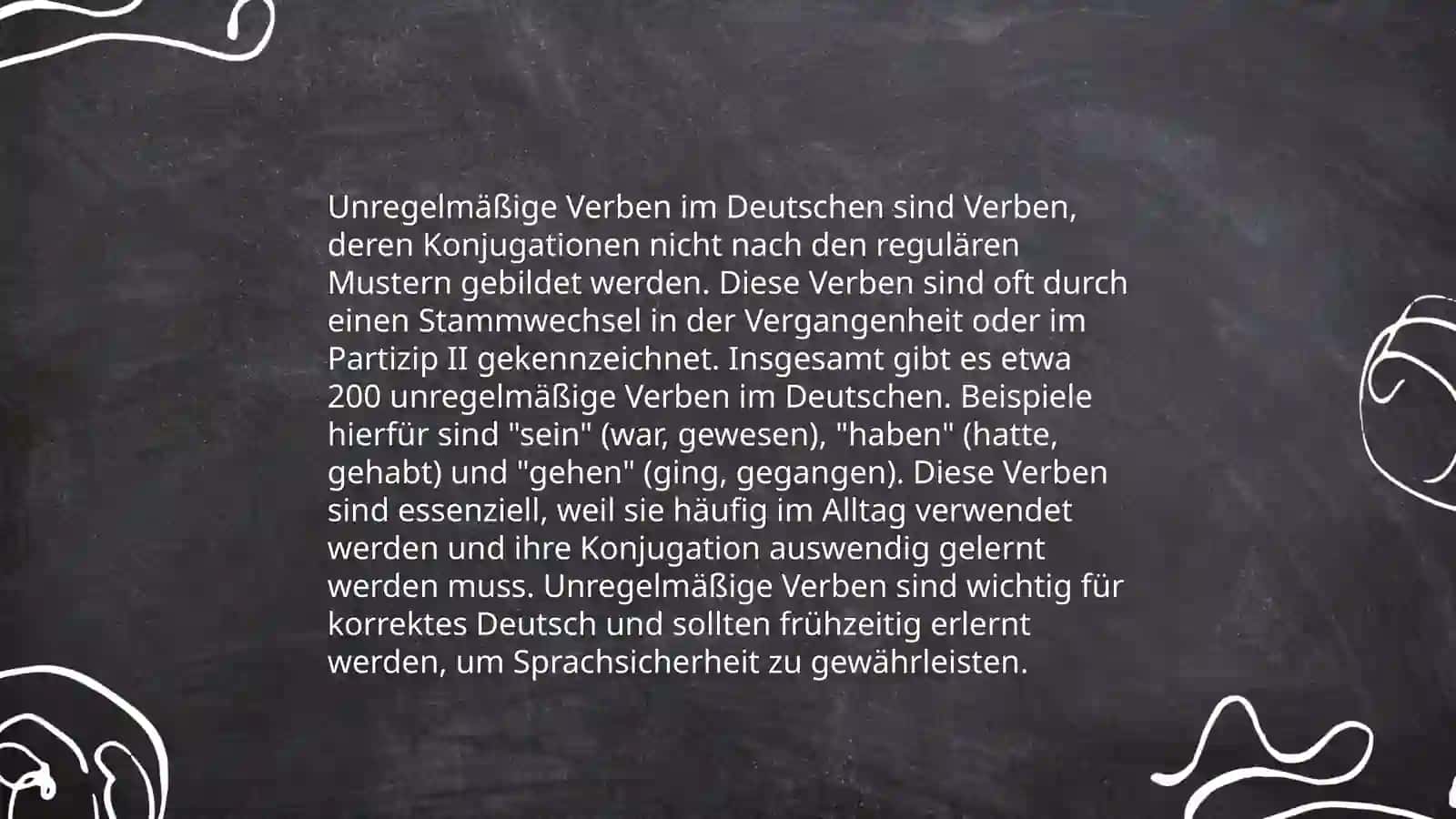 Konjugation Präsens 4