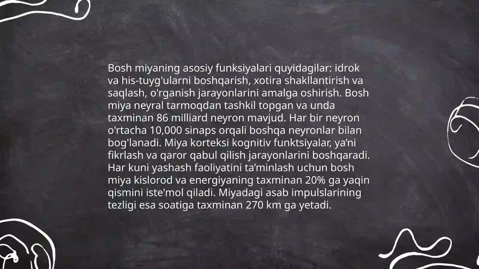 Bosh miyaning birinchi nervi 4