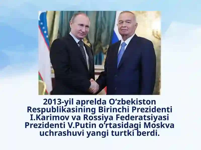 O‘zbekiston Respublikasining Rossiya, Xitoy va AQSh bilan o‘zaro munosabatlari 4