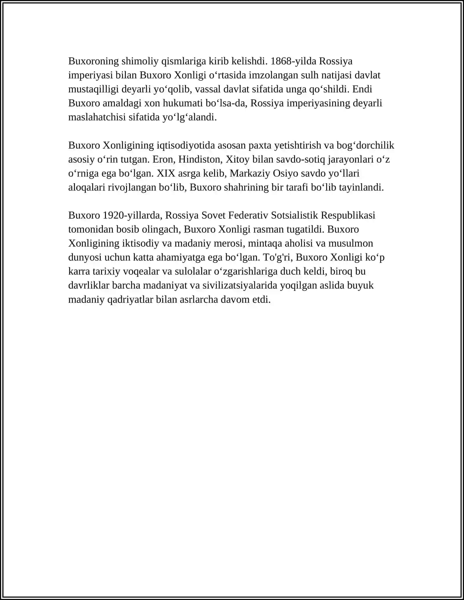 17-ASRDA BUXORO XONLIGINING SIYOSIY KRIZISI VA UNING ASOSIY TAMOYILLARI 4
