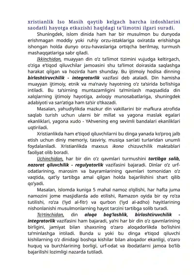 Dinshunoslik fanining maqsad va vazifalari 4