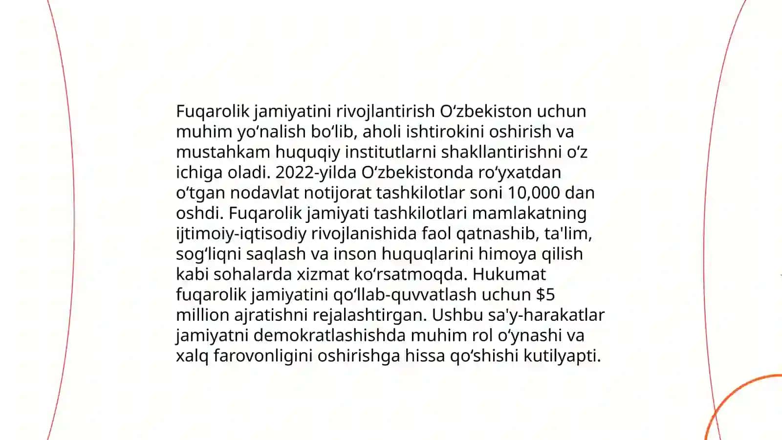 Yangi O'zbekistonda inson haq-huquqlari va erkinliklarini yaratilishi 4