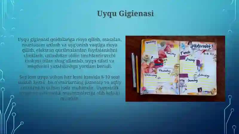 Sogʻlom Turmush Tarzi: Asosiy Tushunchalar 4