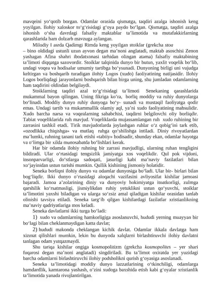 XRISTIANLIK: MOHIYATI, MANBALARI VA XUSUSIYATLARI 4