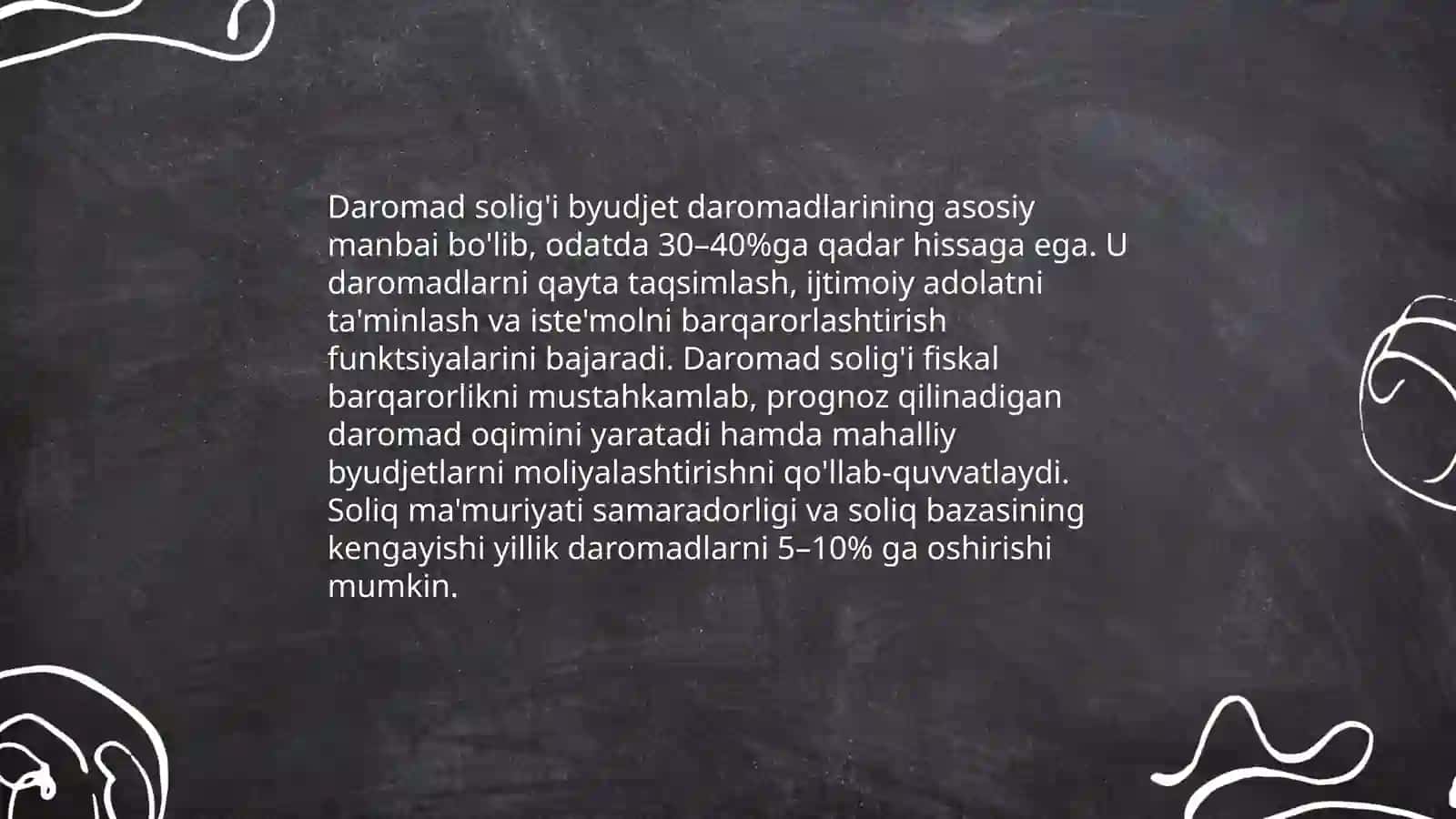 Jismoniy shaxslar daromad soliginin iqtisodiy mohiyati va funktsiyalari 4