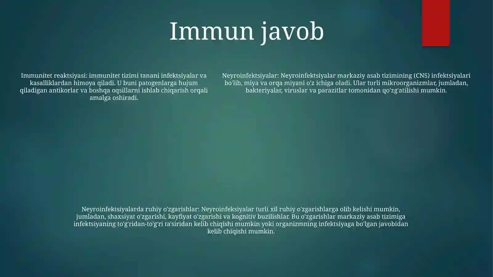 Neyroinfeksiyalardagi Ruhiy O'Zgarishlar 4