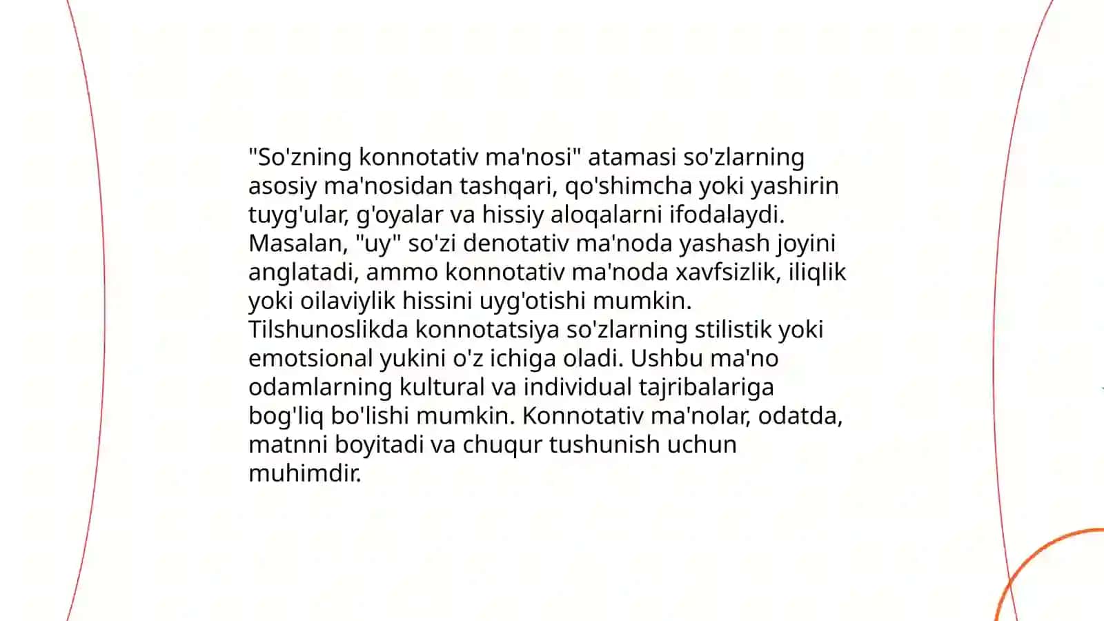 So'zning denotativ va konnnotativ tabiati 4