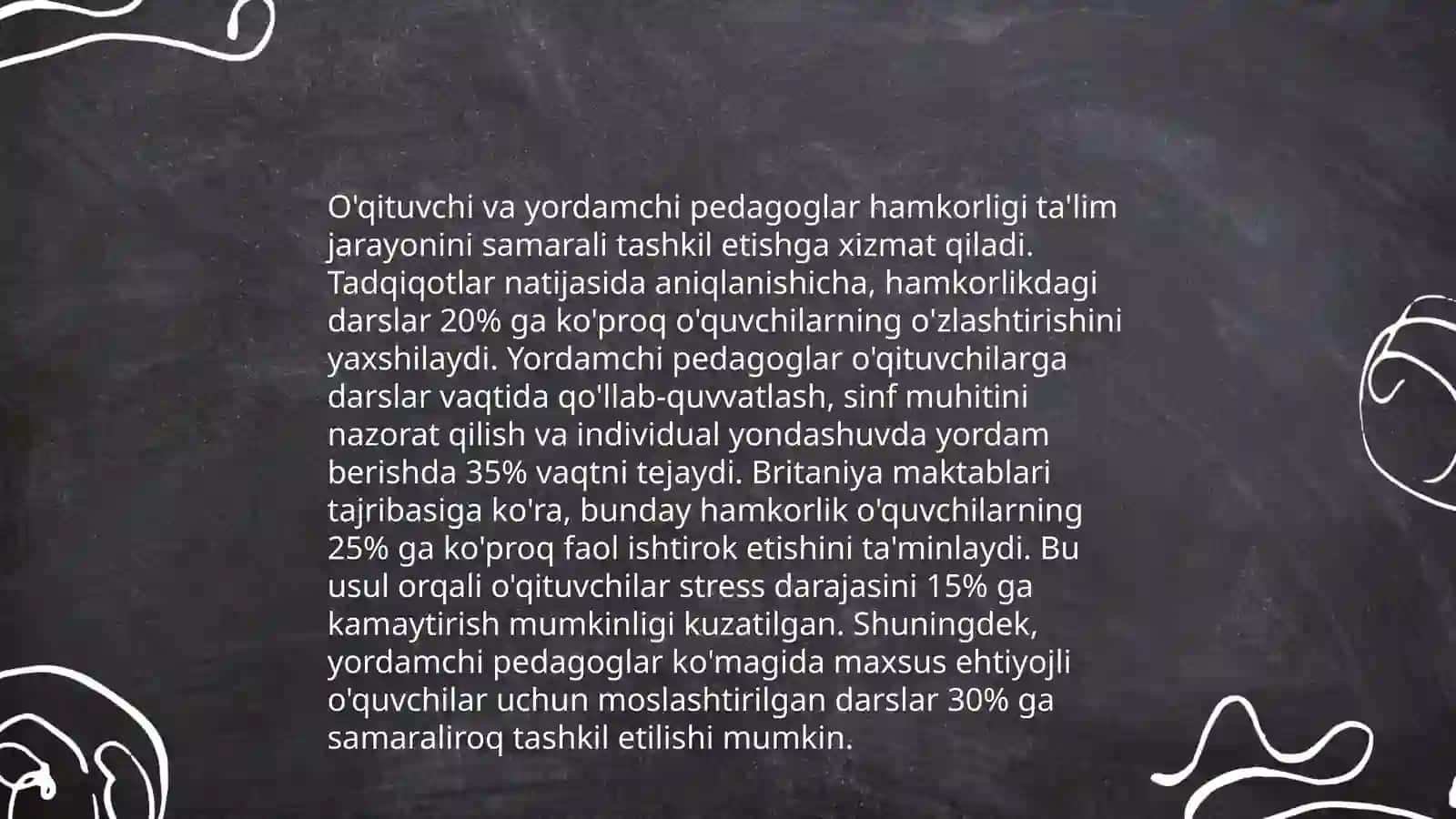 Alohida yordamga muhtoj bolani samarali inklyuziyasi uchun ichki sharoitlar 4