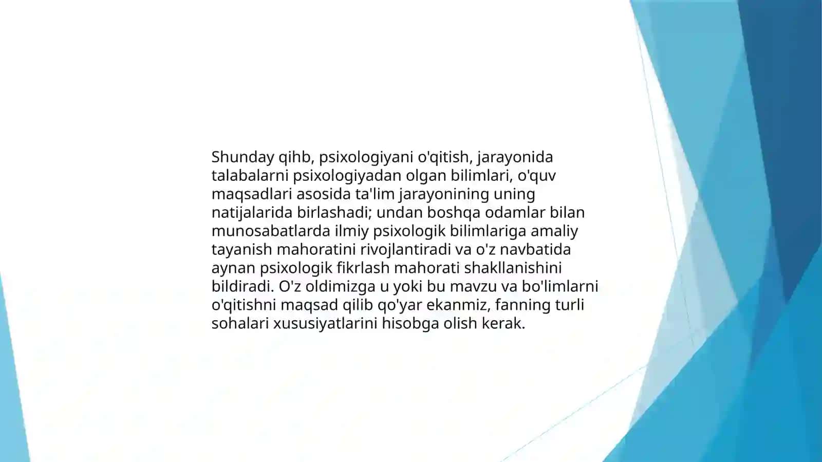 Rivojlanish psixologiyasi nazariyasi va amaliyasi 4