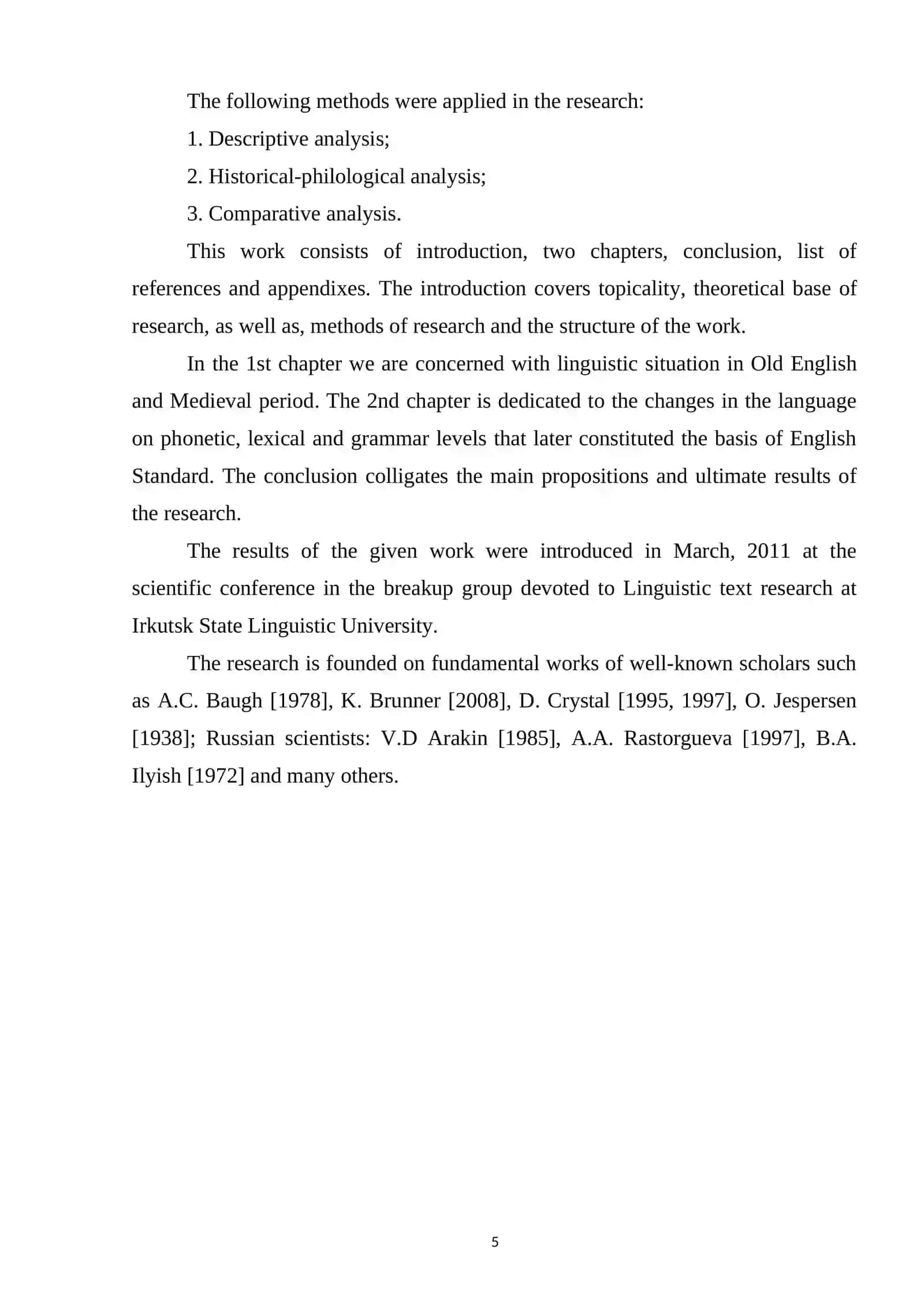THE NORMAN CONQUEST AND ITS INFLUENCE ON ENGLISH LANGUAGE 4
