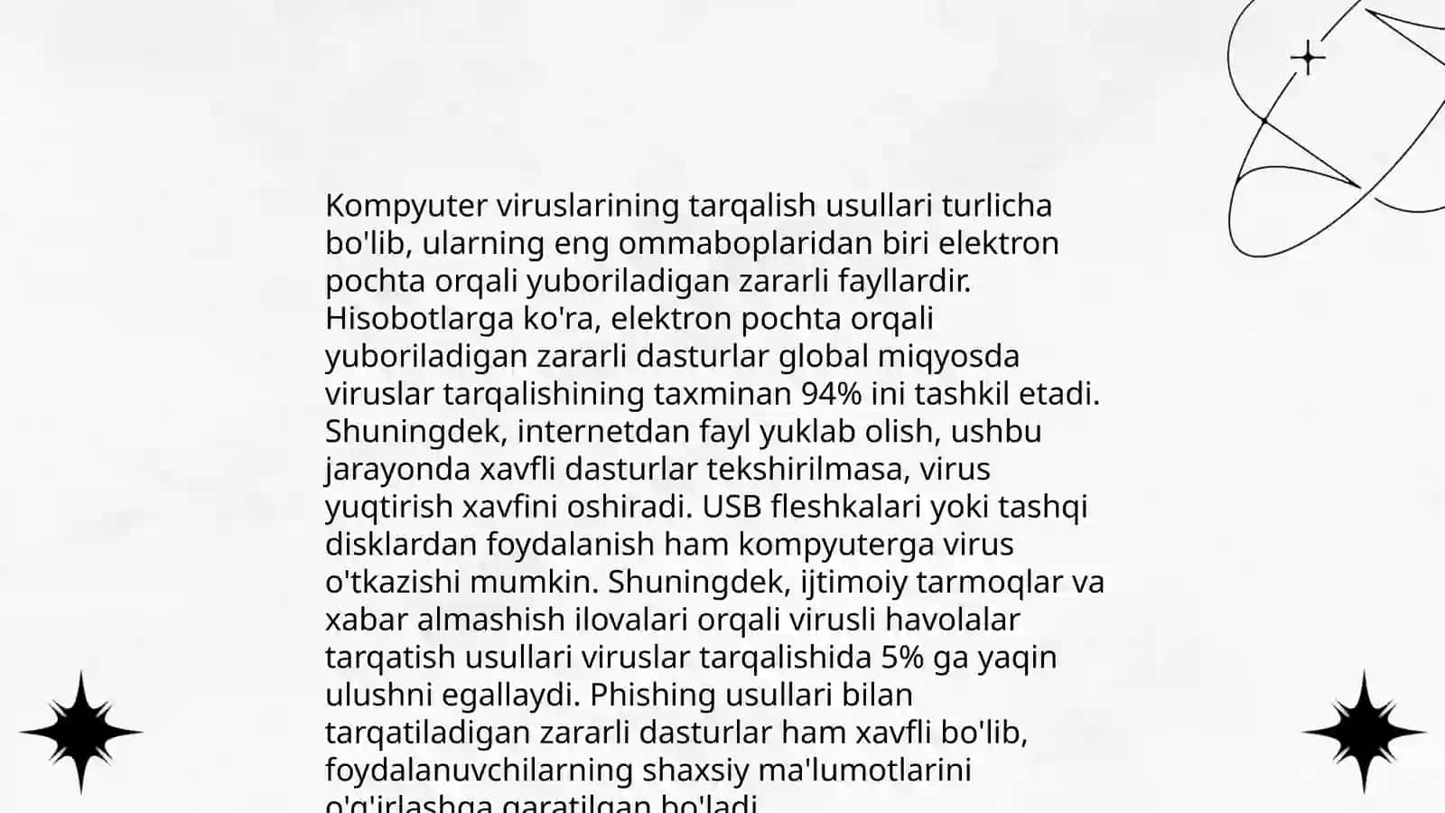 Kompyuter viruslari va antiviruslar 4