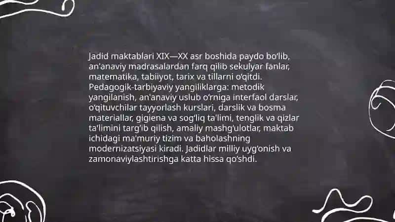 Maktab va pedagogik fikrlar. Sharq uyg'onish davrida-ta'limiy axloqiy fikrlar rivoji 4