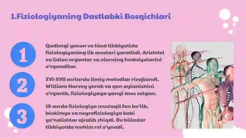 Fiziologiya fanining rivojlanish tarixi 4