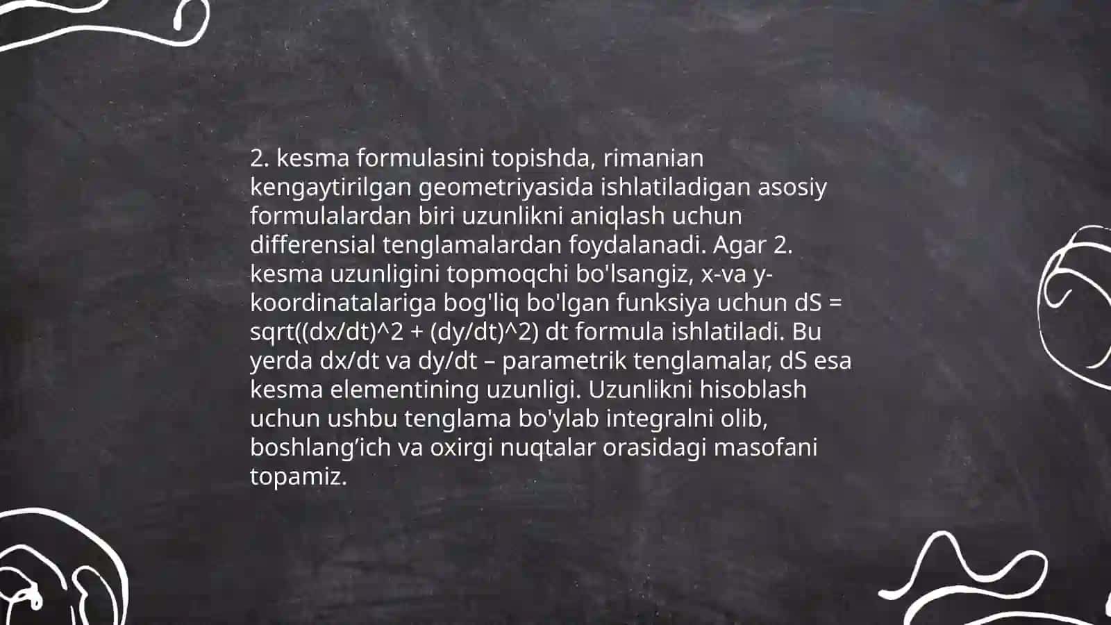 Fazoda toʻgʻri chiziq va tekislik tenglamalari 4