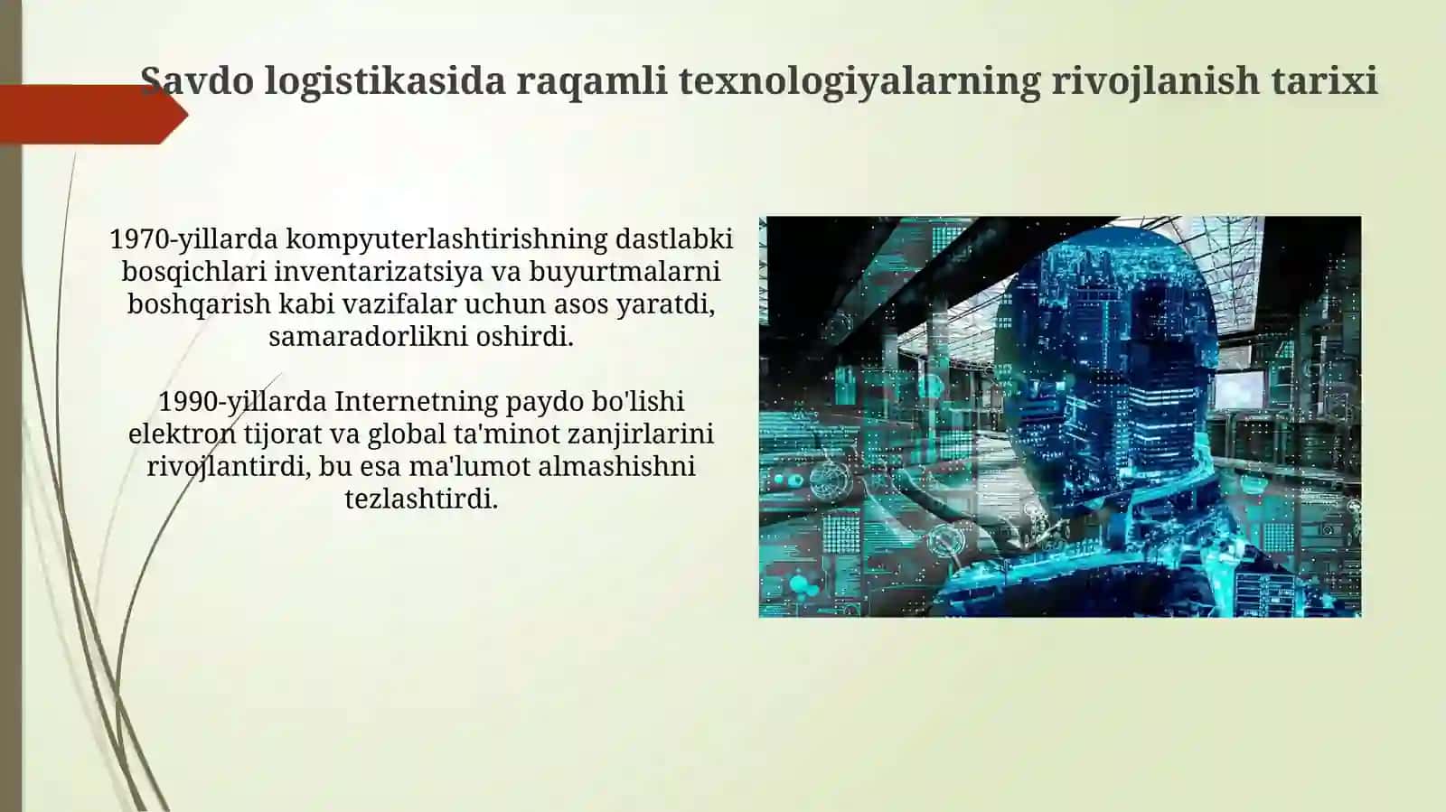 Raqamli texnologiyalarning savdo logistikasidagi ahamiyati va rivojlanish tarixi 4