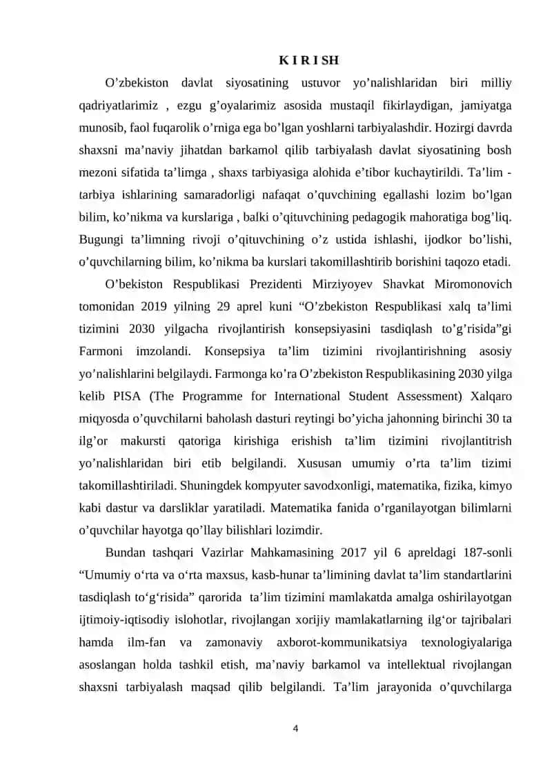 "Savod o‘rgatish davri yozuv darslarida imlo ustida ishlash" 4