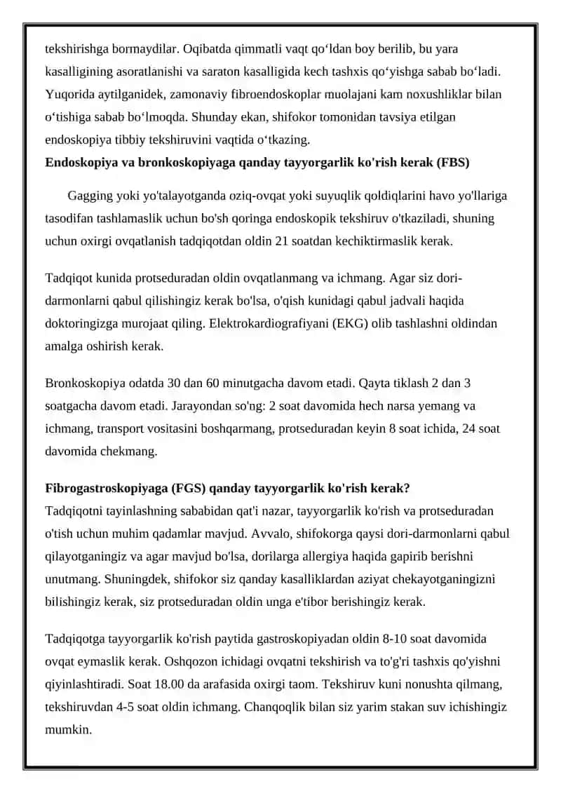TIBBIYOTDA ENDOSKOPIK USULLARNI QOLLANISHI 4