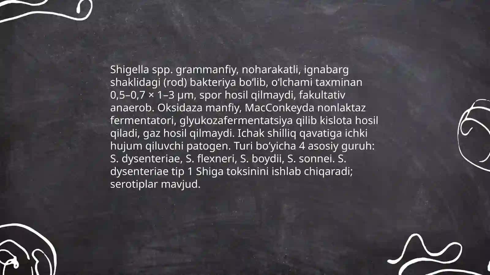 Ichak infeksiyalari qo‘zg‘atuvchilari (Esherixioz, shigellez, vabo) 4