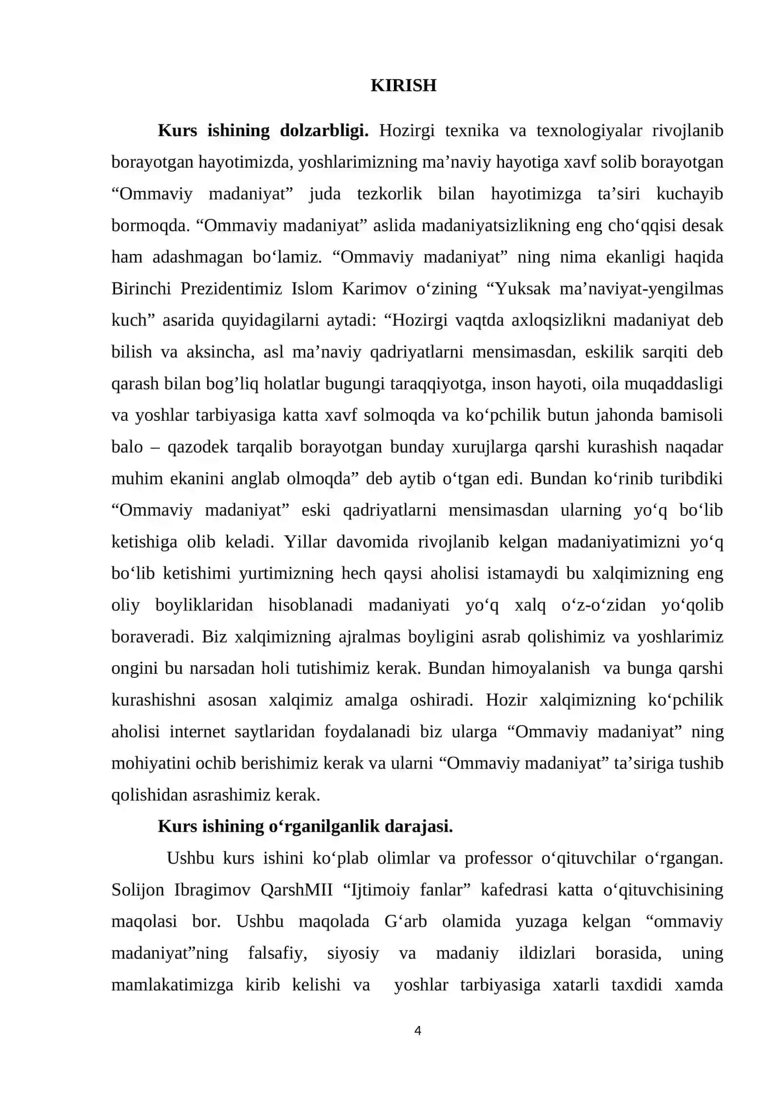 Yoshlar ma’naviy hayotiga ommaviy madaniyatning ta’siri 4