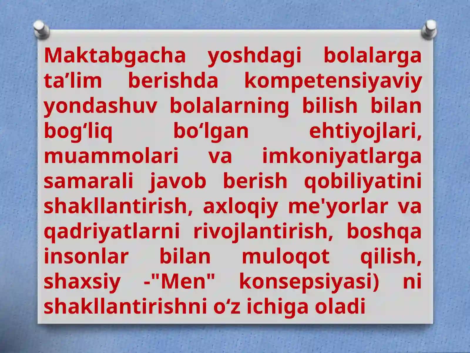Maktabgacha yoshdagi bolalarga ta'lim berishda kompetensiyaviy yondashuv 4