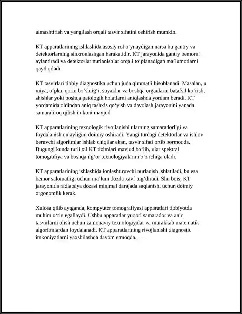 TIBBIY TAMOGRAGIYA APPARATLARINING ISHLASH PRINSIPLARI 4