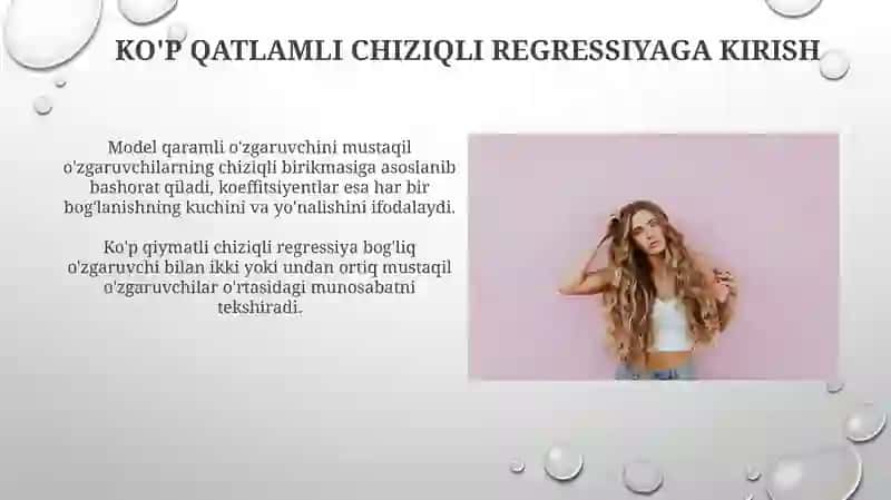 Ko'p Qatlamli Chiziqli Regressiya Farazlari 4