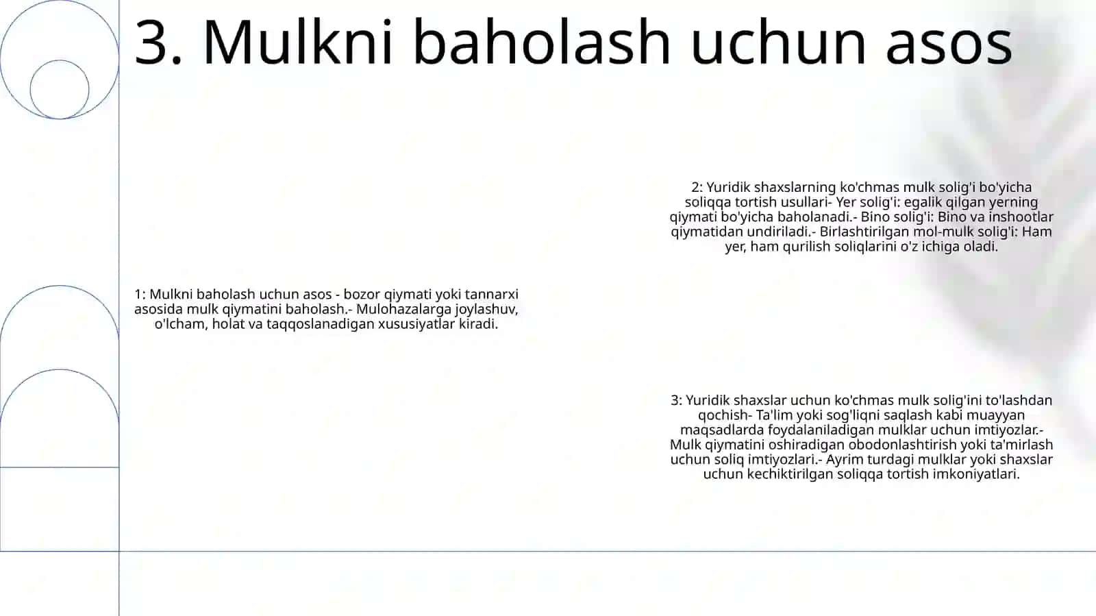 Yuridik Shaxslarning Mol-Mulkiga Solinadigan Soliqni Undirish Usullari 4