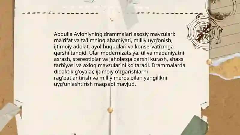 Abdulla Avloniy she'rlari: umumiy xususiyatlari 4
