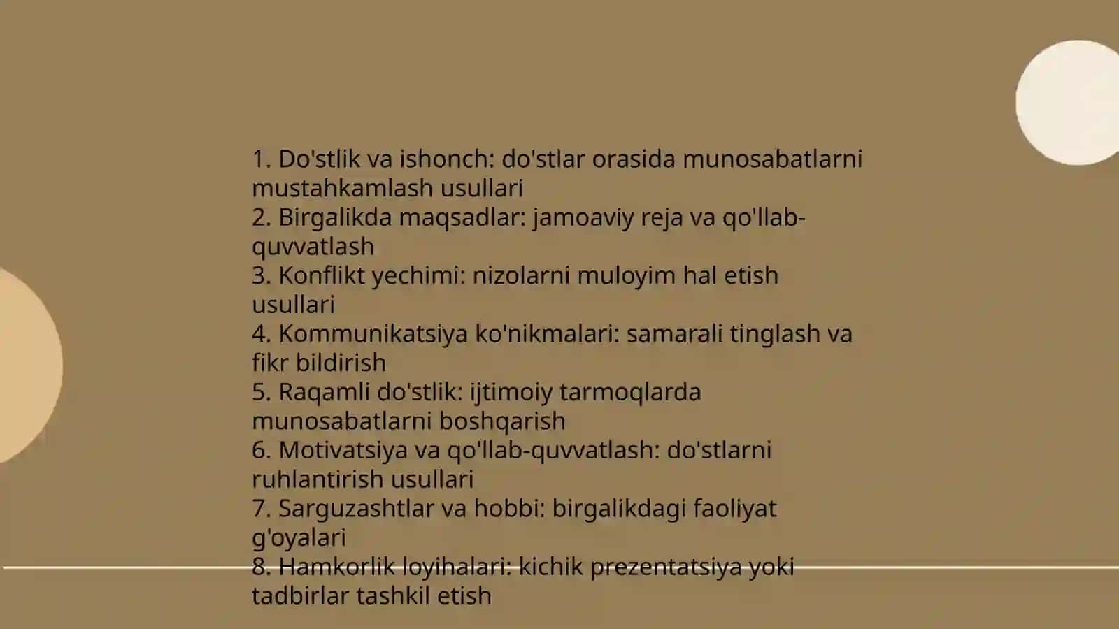 Do'stlar bilan prezentatsiya tayyorlash usullari 4