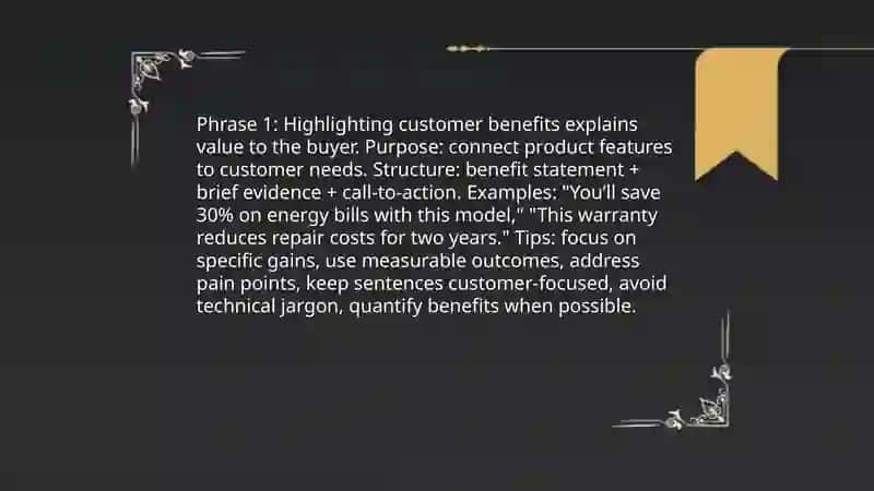 Persuading Customers – Three Useful Phrases 4