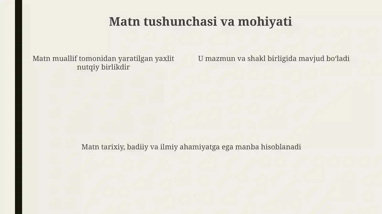 Matnshunoslik va uning taraqqiyot bosqichlari 4