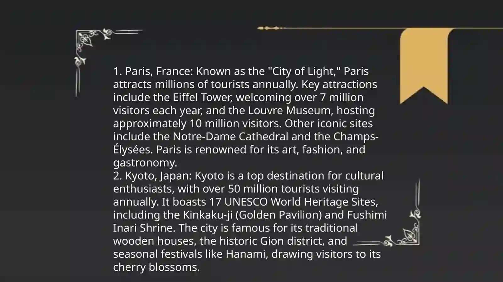 Tourism in my country 4
