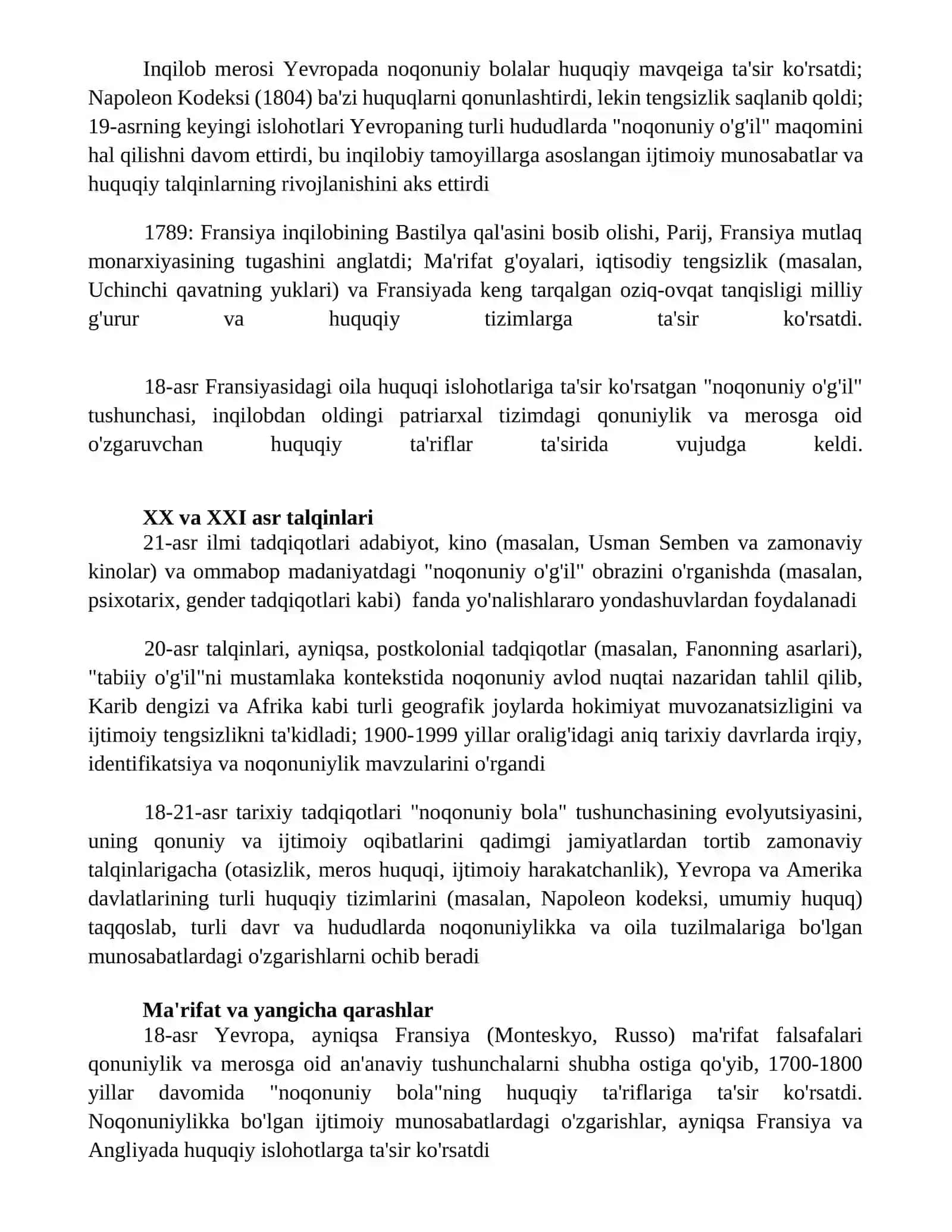 Natural son va nol tushunchasining vujudga kelish tarixini oʻrganish 4