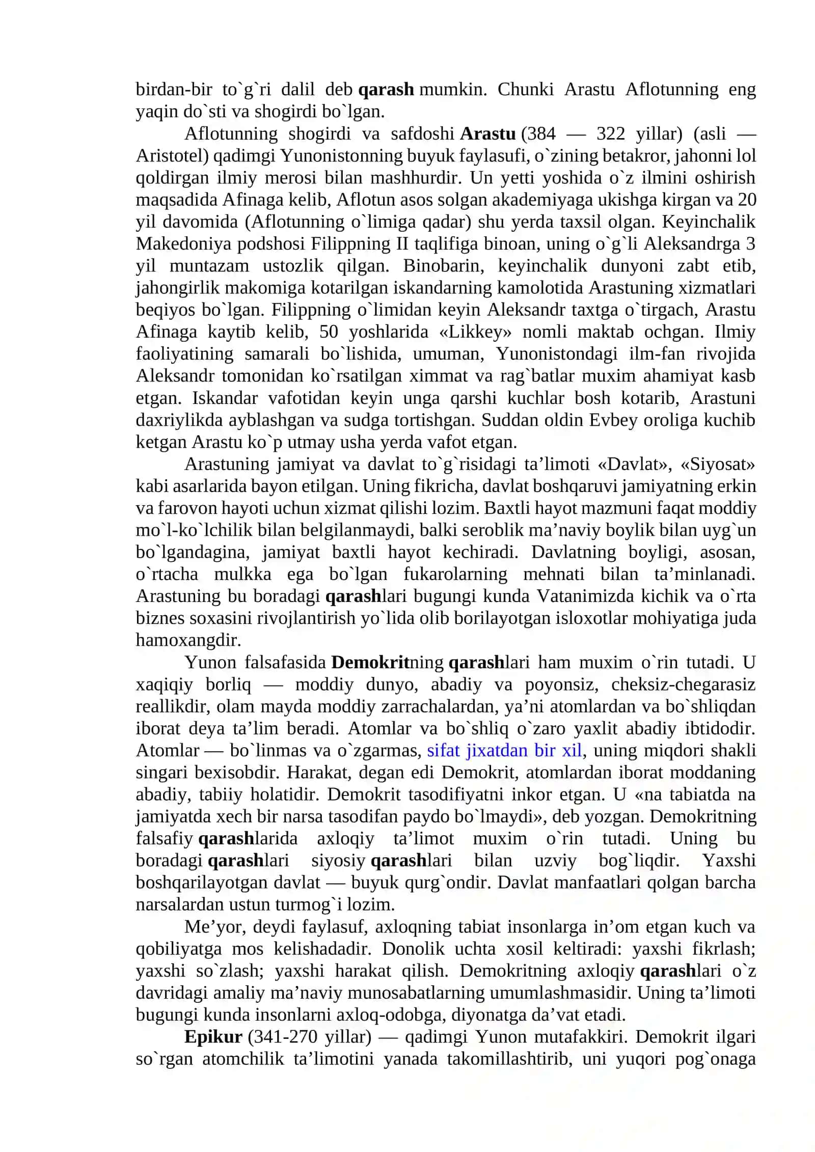 Qadimgi (antik) davr psixologiya 4